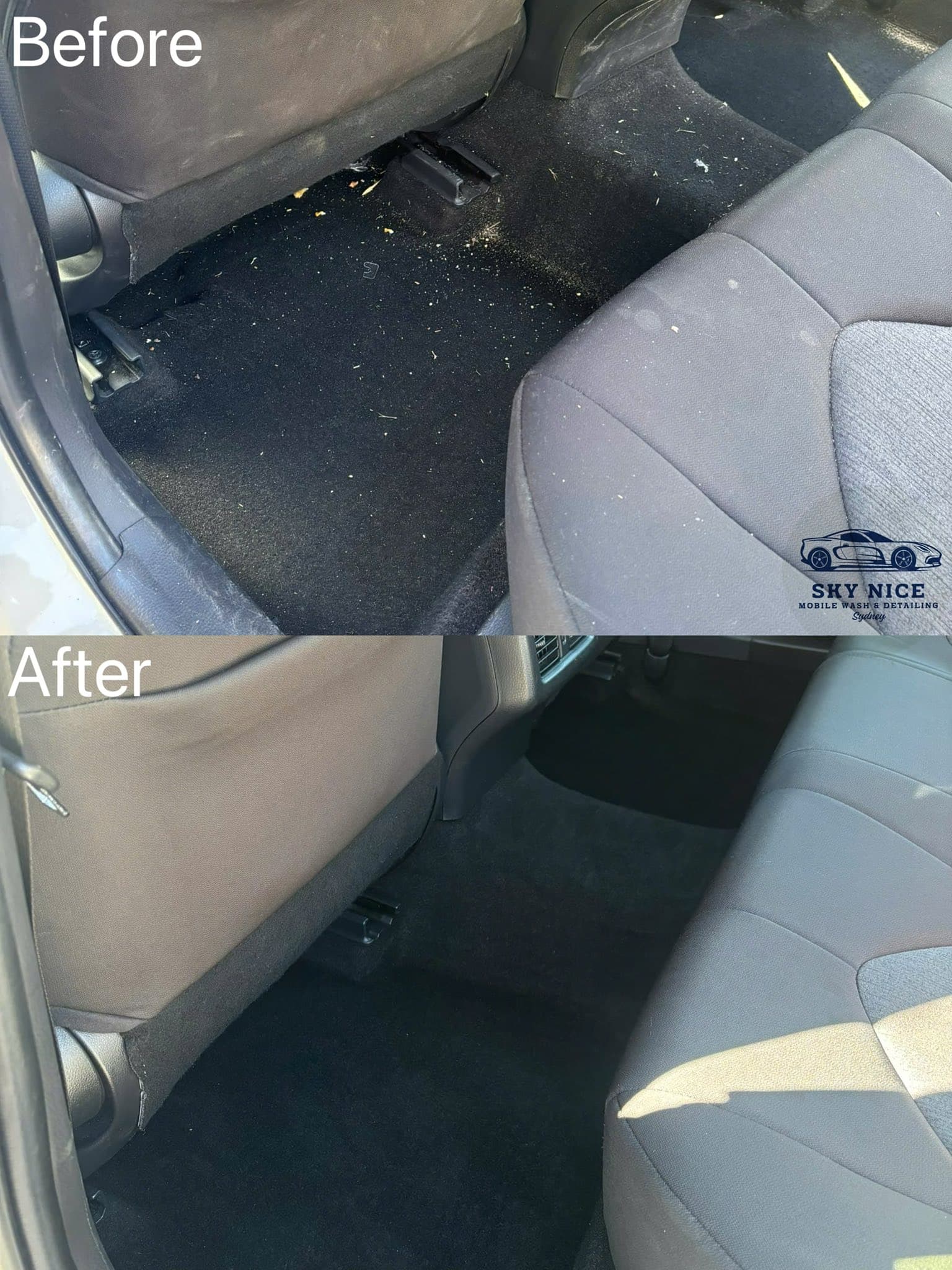 Luxury vehicle after detailing - professional results